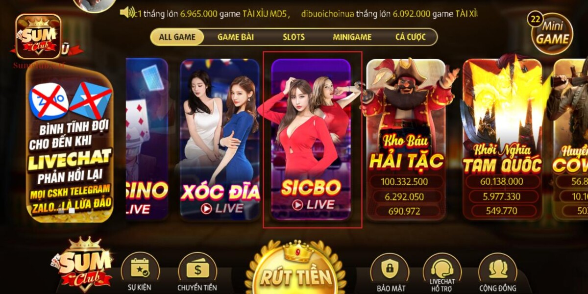 Quy Trình Chơi Cơ Bản Khi Đặt Cược Sicbo Live